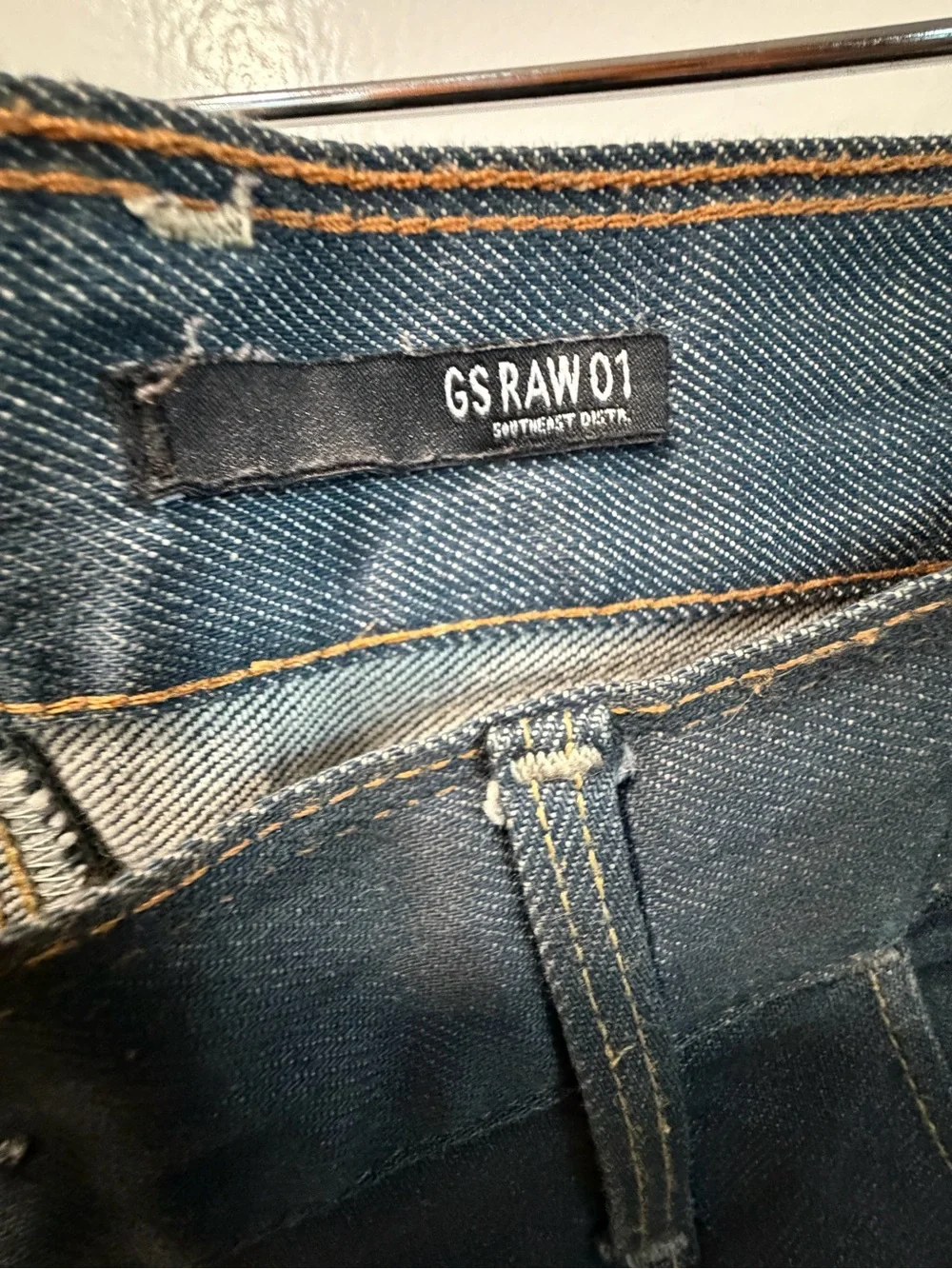 G-Star Rae Jeans GSO1 Slim Straight Black Men's Jeans 34x32